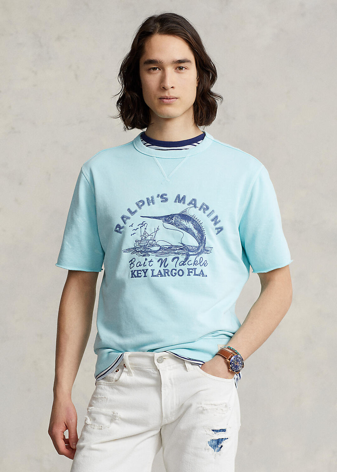 

Толстовка Ralph's Marina с короткими рукавами