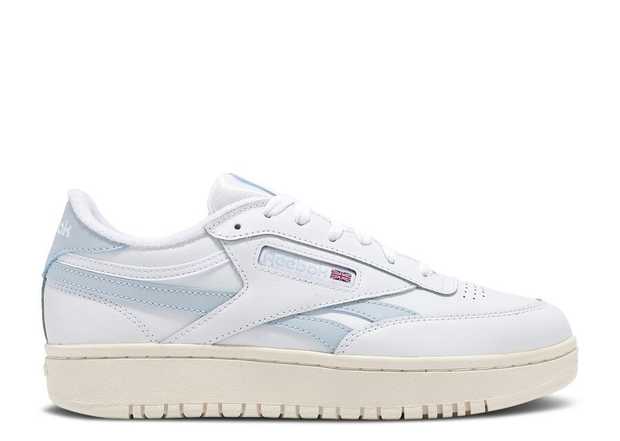 

Кроссовки Reebok Wmns Club C Double Revenge, цвет White Feel Good Blue