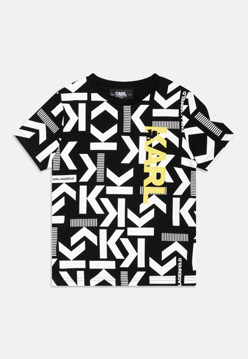 

Футболка с принтом Karl Lagerfeld, цвет black/white