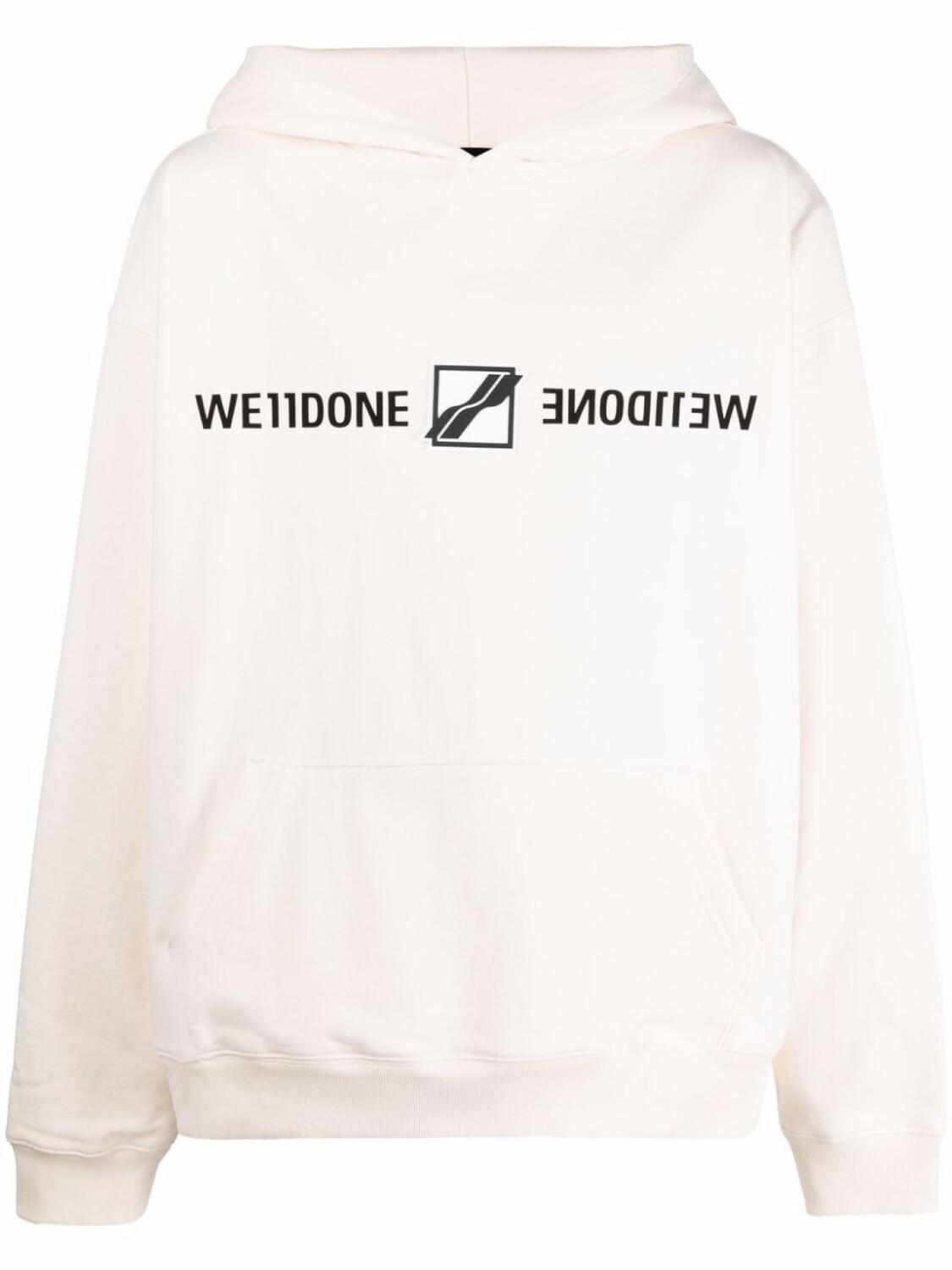 

We11done худи с логотипом, белый