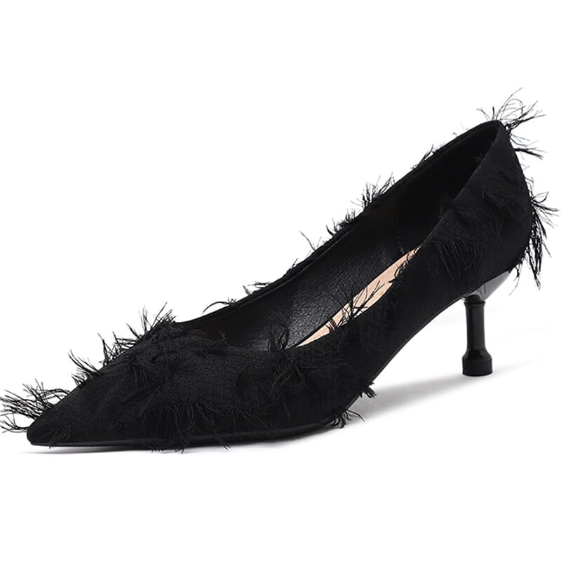 

Туфли женские на высоком каблуке Lanza, цвет BLACK 7.5CM