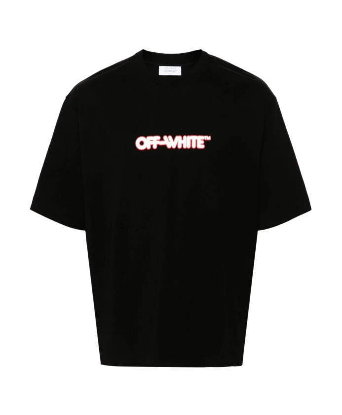 

Футболка с логотипом Off White, черный