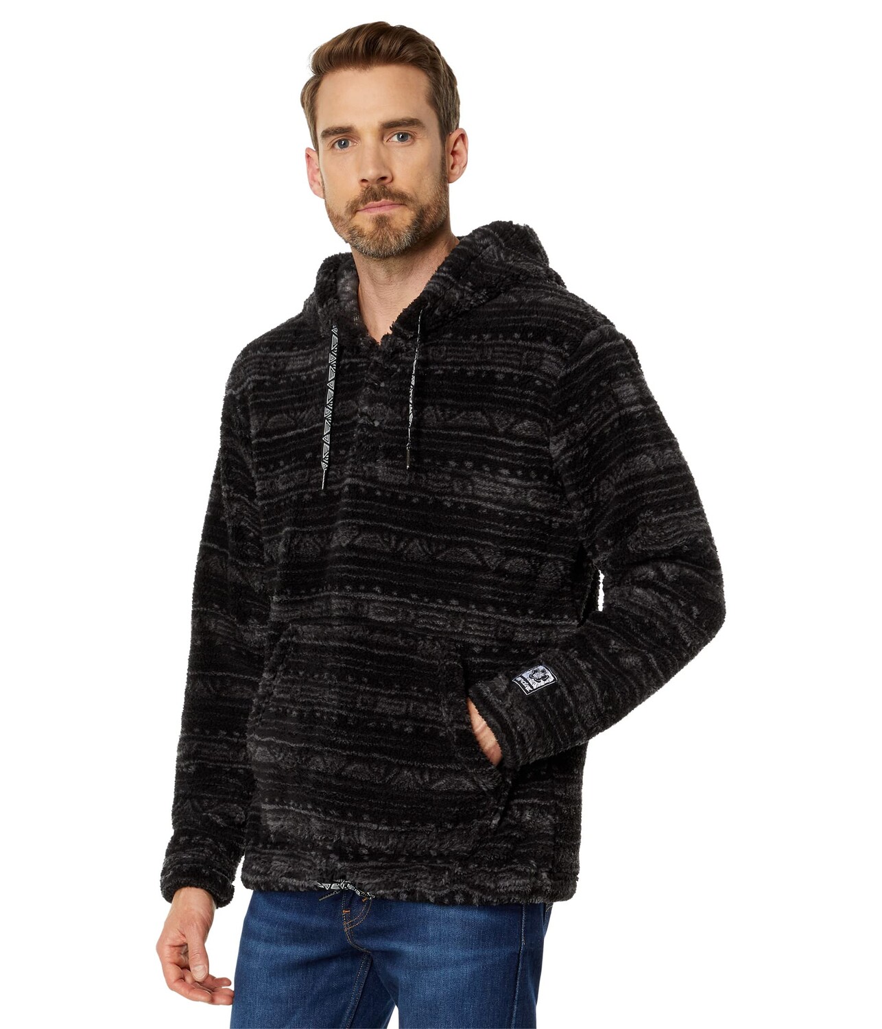

Худи Rip Curl, Archive Polar Fleece Hoodie, Черный
