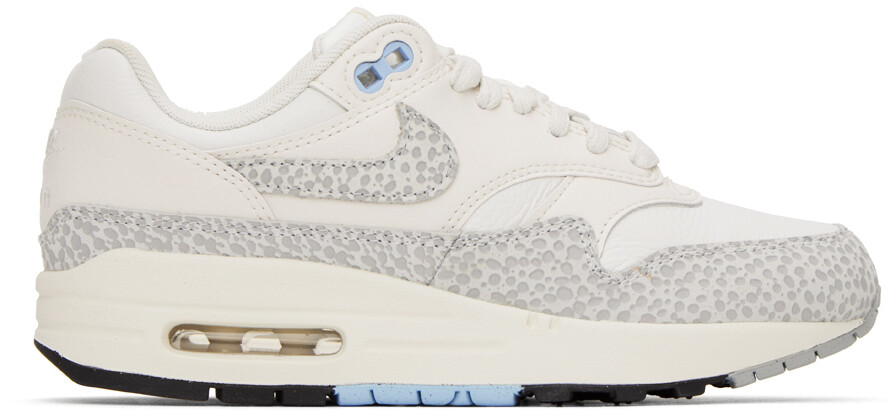 

Белые кроссовки Air Max 1 '87 Safari Nike
