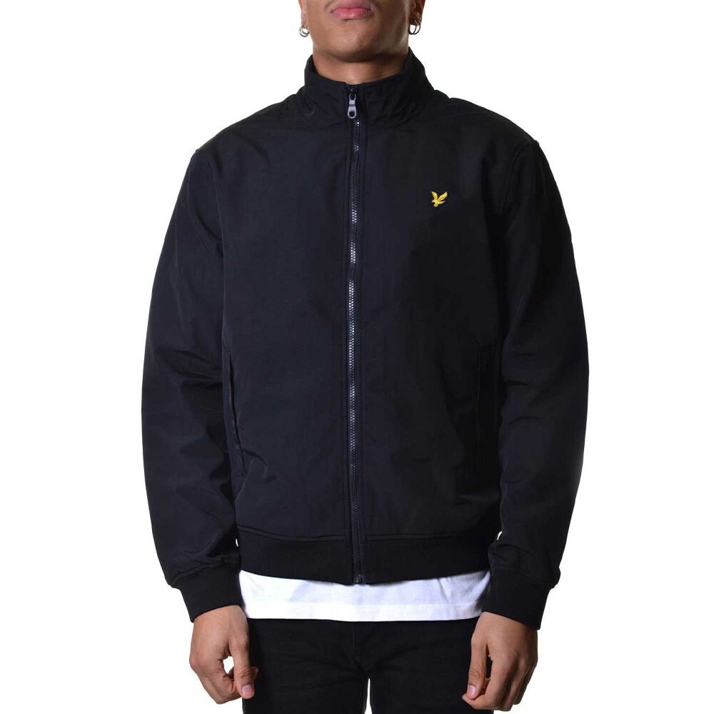 Куртка Lyle & Scott Fleece Lined Funnel, черный