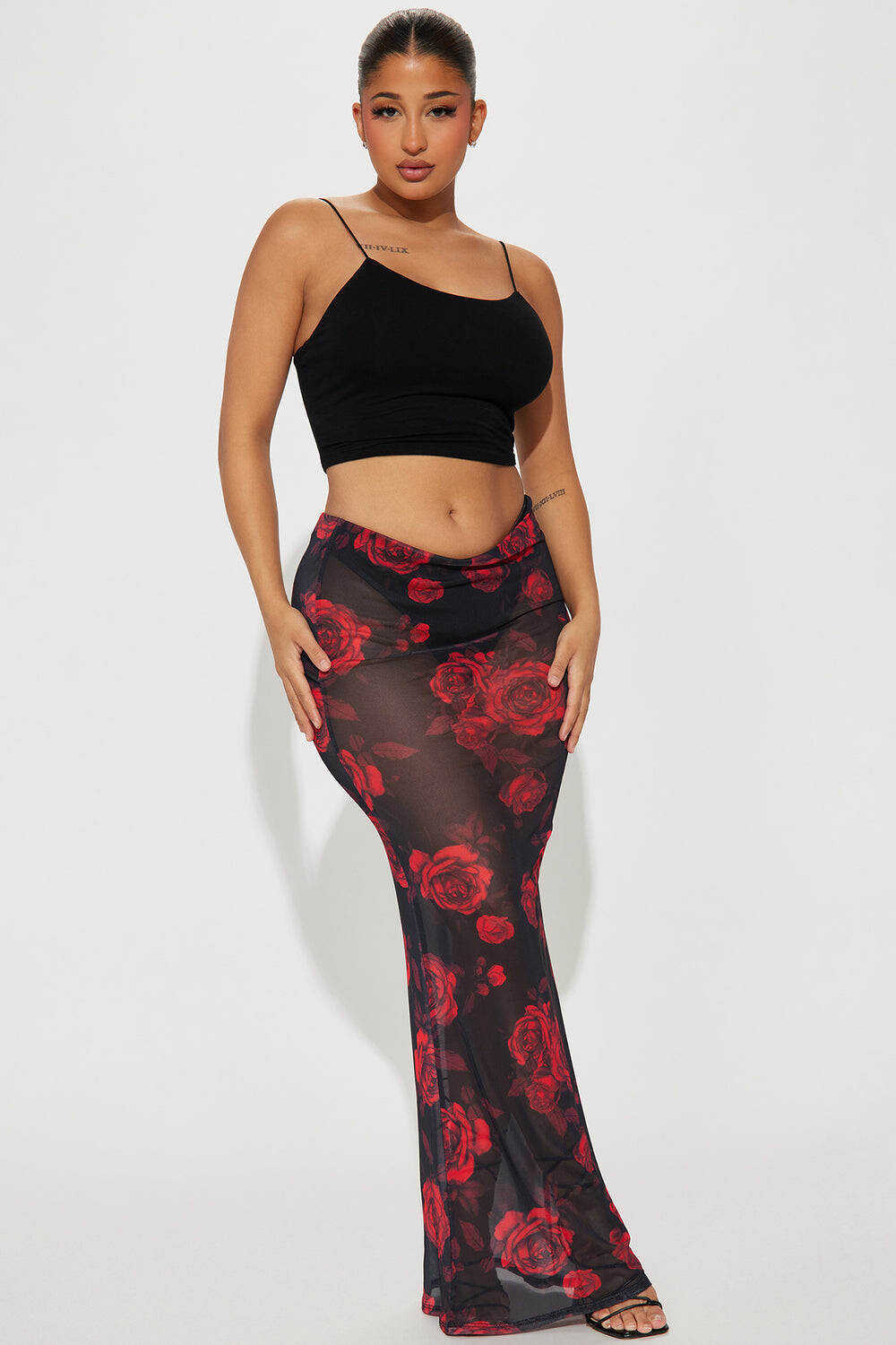 

Юбка Fashion Nova S1475, красный