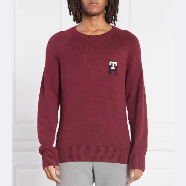 

Свитер обычного кроя Tommy Hilfiger, бургунди