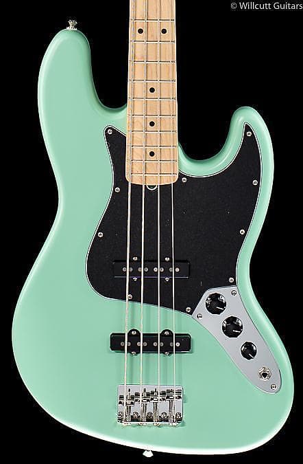 Fender American Performer Jazz Bass Satin Surf Green (072) Бас-гитара - фото