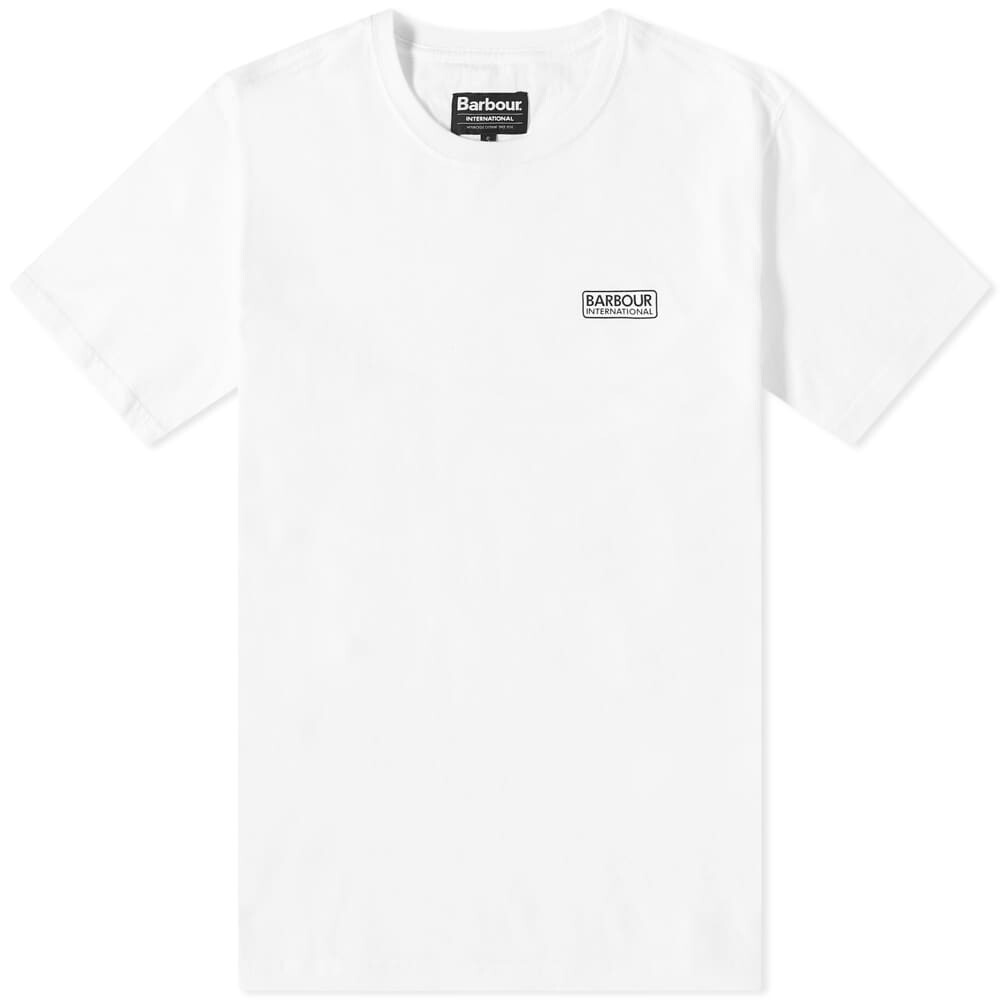 

Футболка Barbour International Essential Small Logo Tee, Белый