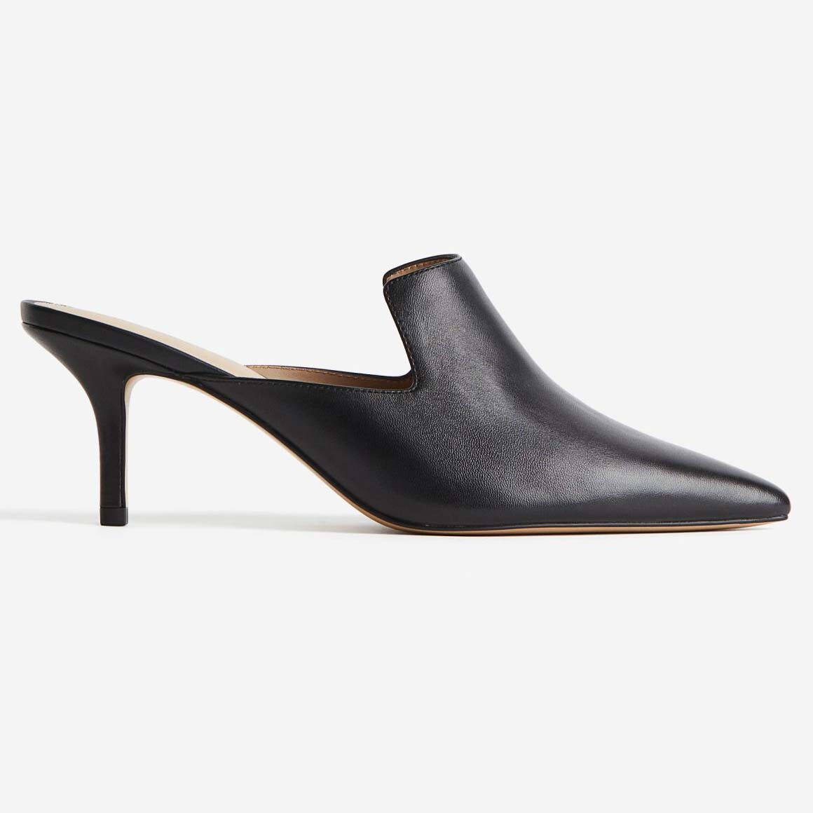 

Мюли H&M Leather, черный