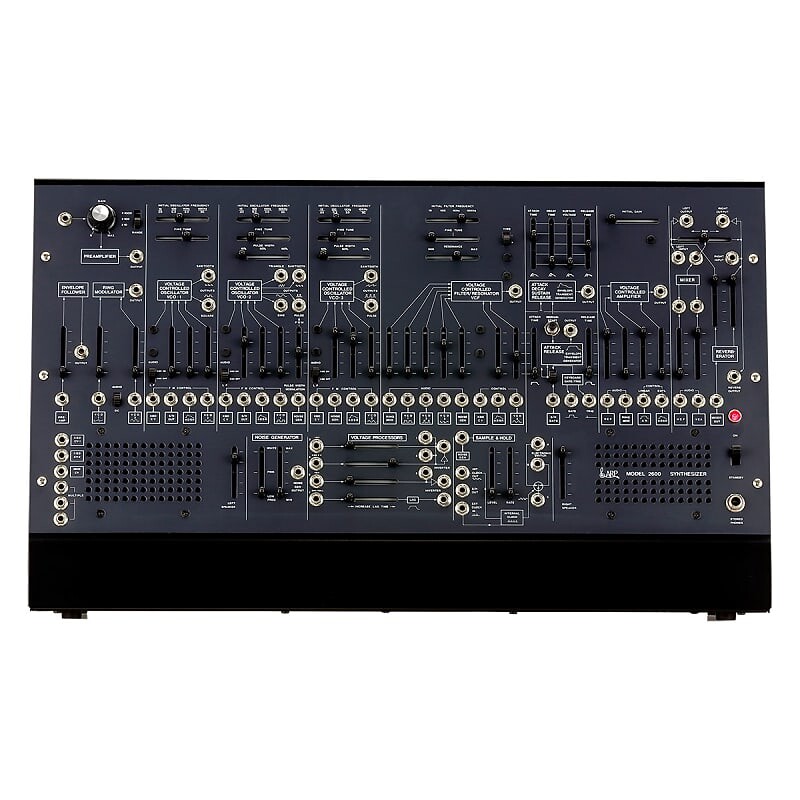 

Полумодульный настольный синтезатор Korg ARP 2600 M в кейсе ARP 2600 M Semi-Modular Desktop Synthesizer with Case