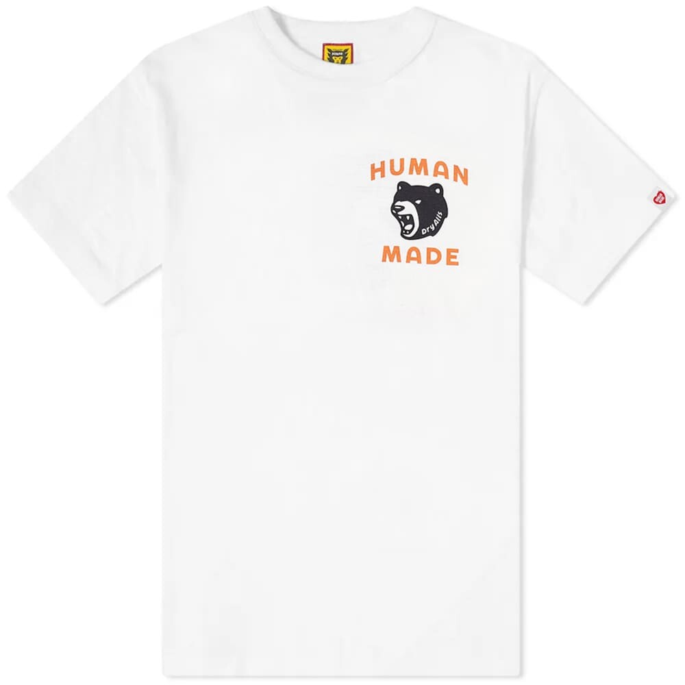 

Футболка Human Made Bear Tee, Белый