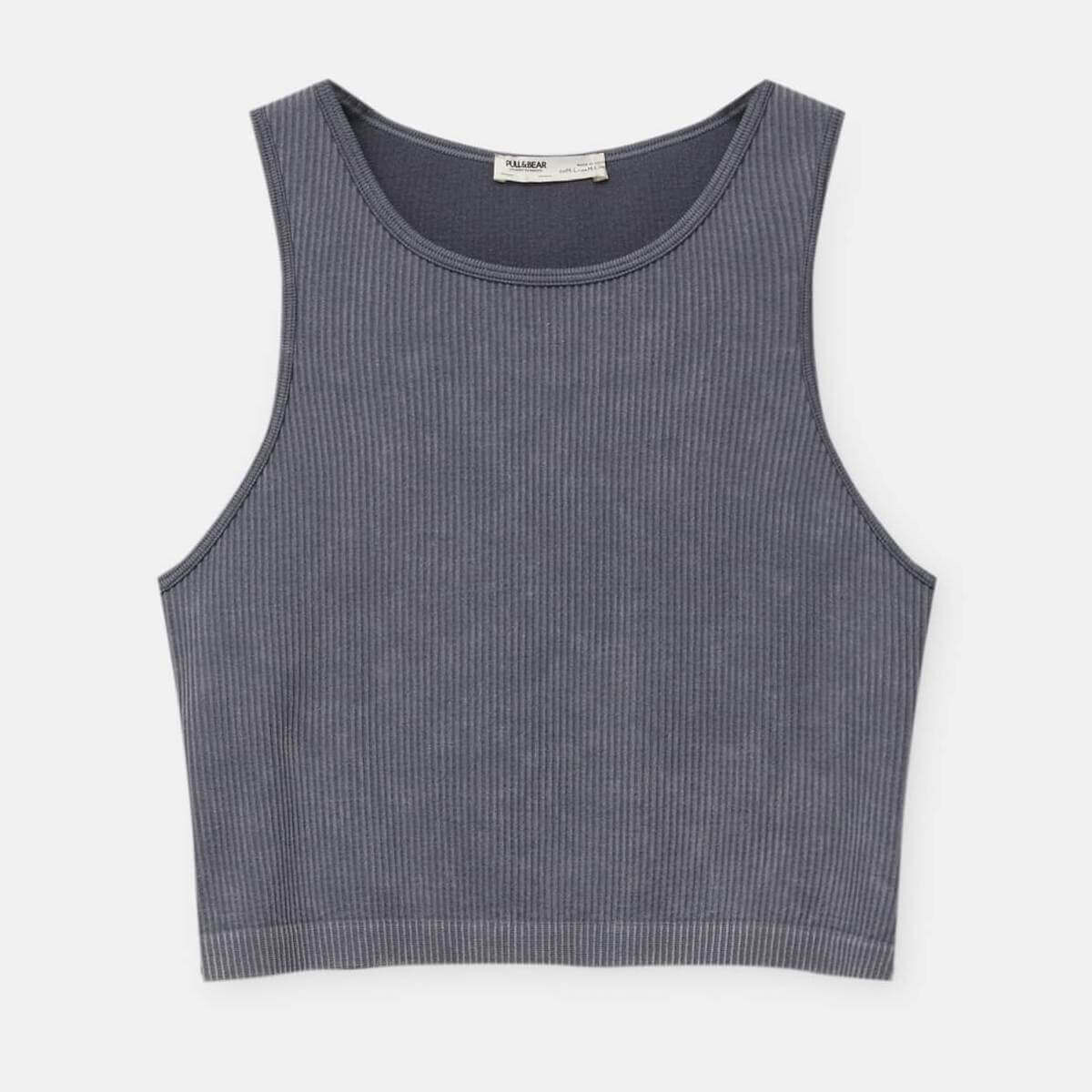 

Топ Pull&Bear Seamless, свинцовый