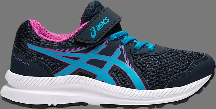

Кроссовки contend 7 ps 'french blue' Asics, синий