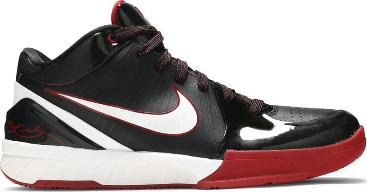 Кроссовки Nike Zoom Kobe 4 'Bred', черный - фото