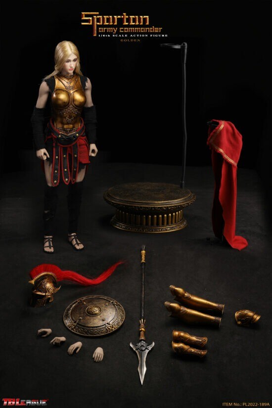 

Фигурка TBLeague 1:6 Scale Spartan Army Commander – Golden