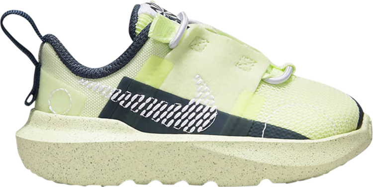 Кроссовки Nike Crater Impact TD 'Lime Ice Armory Navy', зеленый