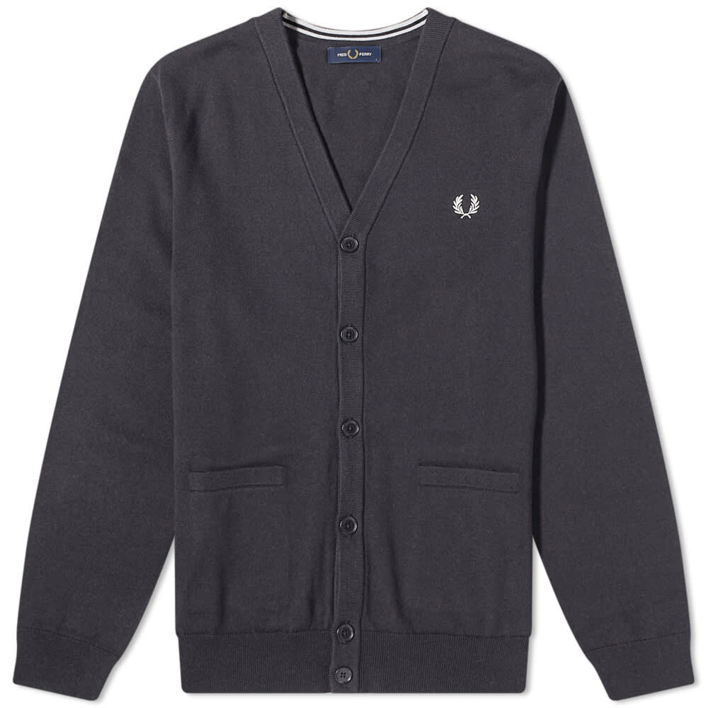 

Джемпер Fred Perry Merino Cardigan, Серый