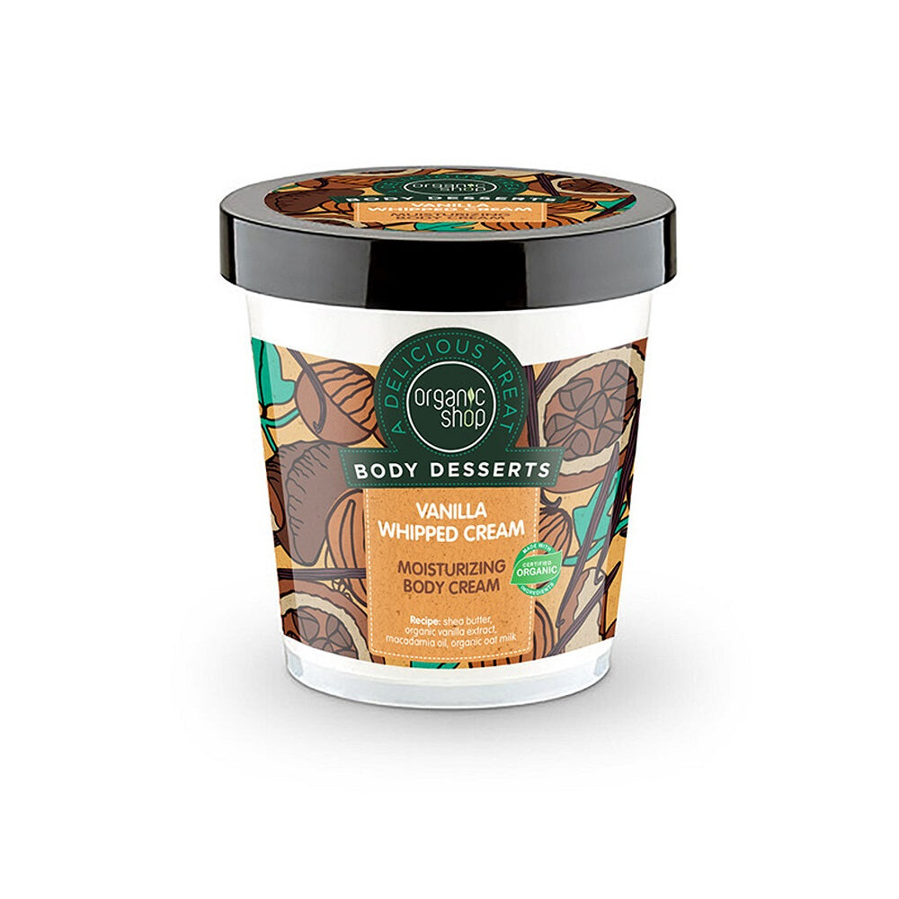 

Organic Shop Крем для тела увлажняющий Body Desserts Vanilla Whipped Cream 450мл
