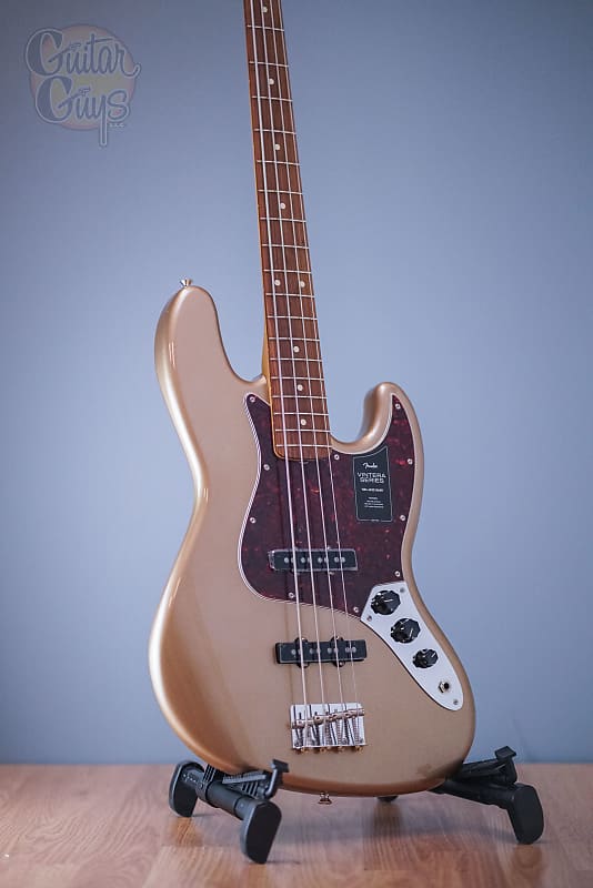 Fender Vintera 60s Jazz Bass PF Firemist Gold