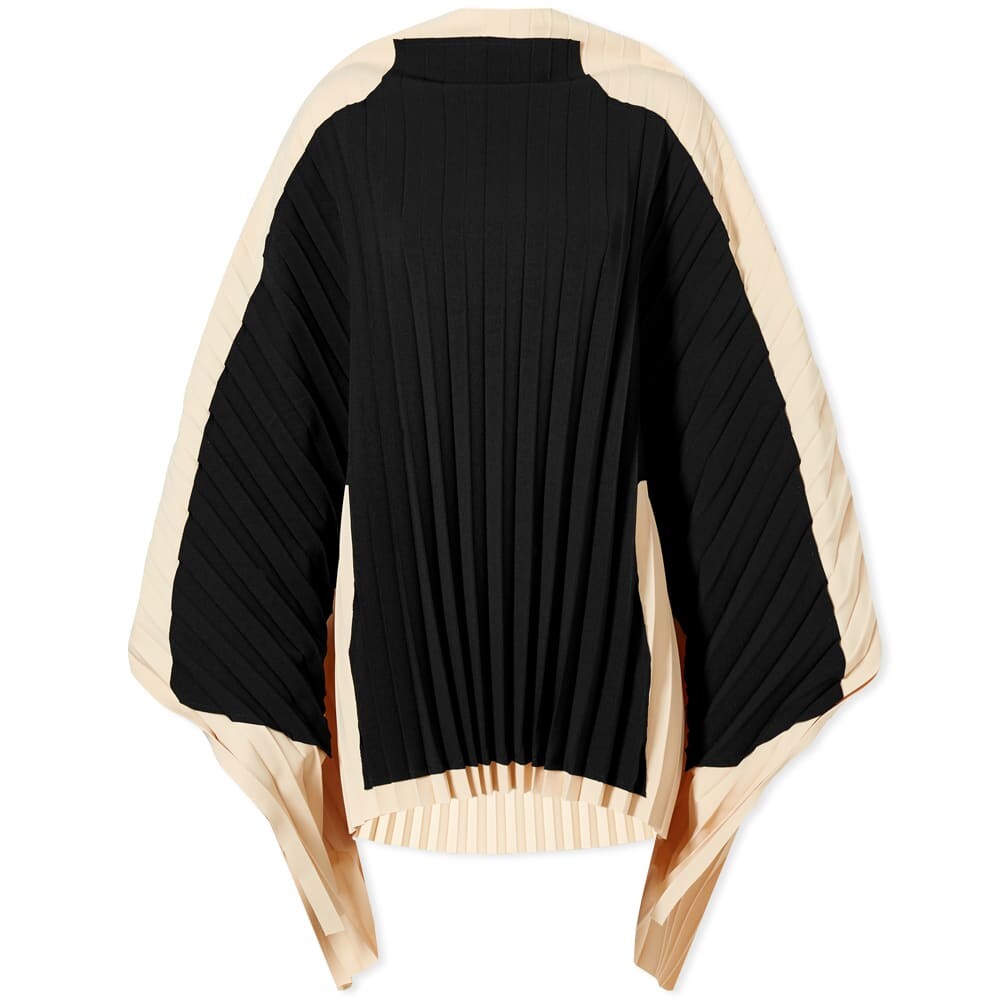 

Топ A.W.A.K.E. MODE Pleated Oversized Poncho Top