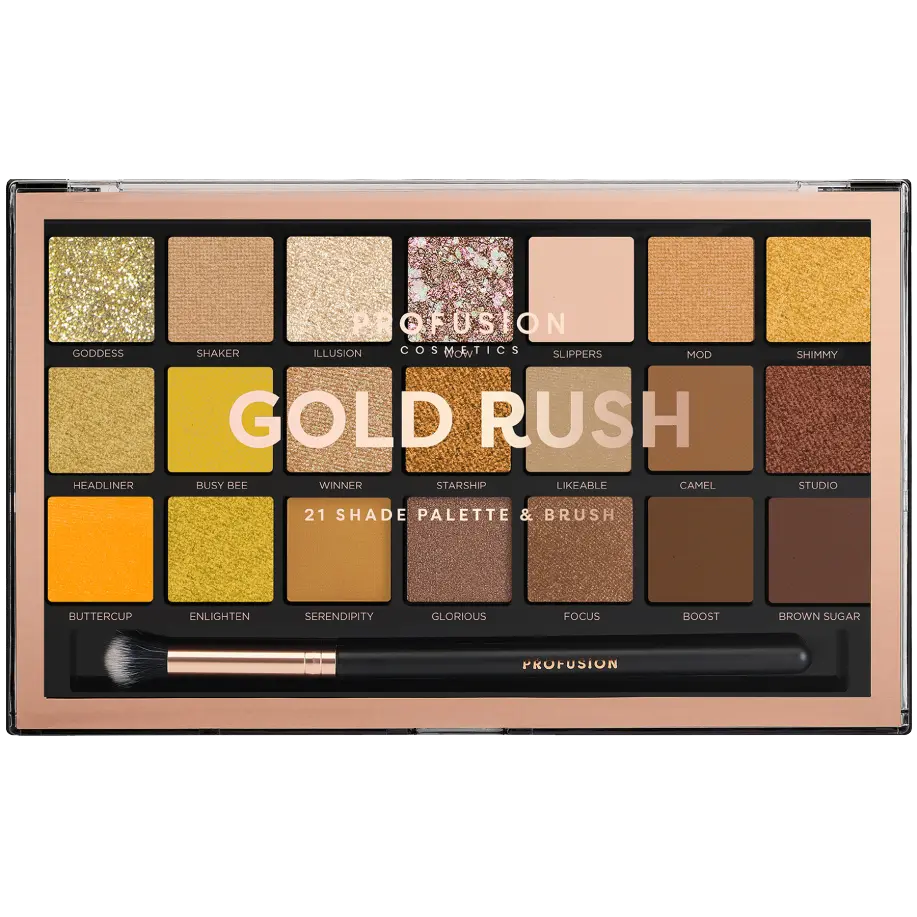 

Profusion Gold Rush палетка теней для век, 1 шт.