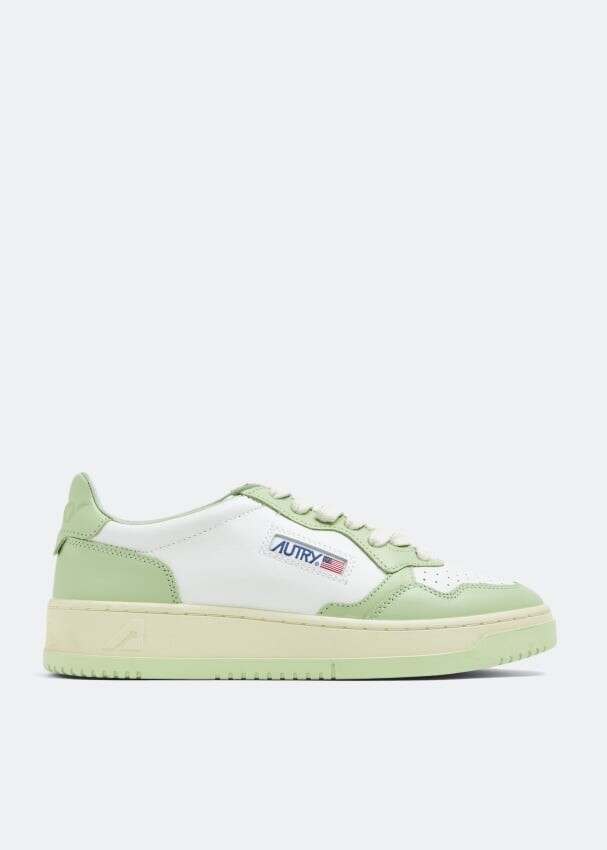 

Кроссовки AUTRY Medalist low sneakers, зеленый