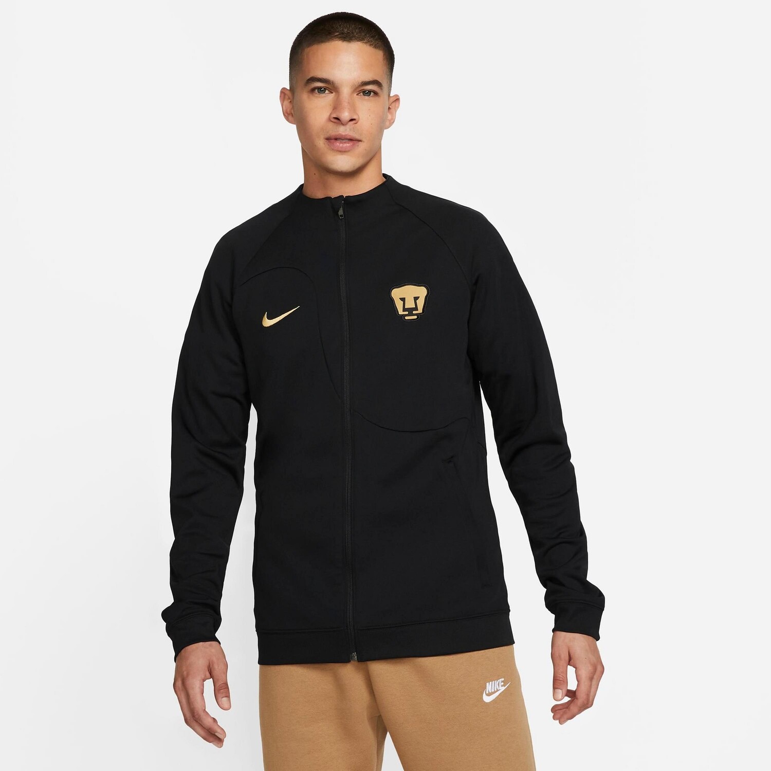 

Мужская футбольная куртка Nike Pumas UNAM Academy Pro Dri-FIT, черный