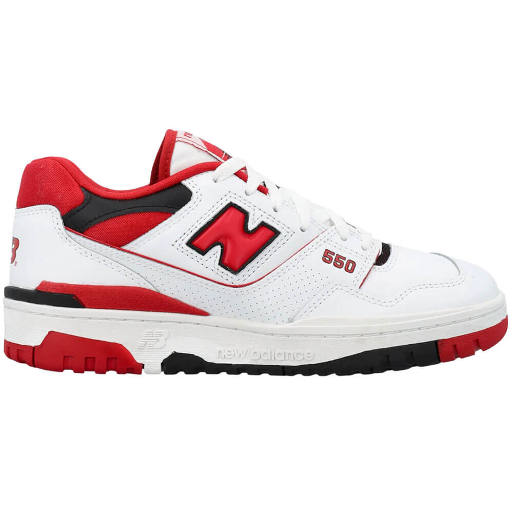

Кроссовки New Balance Bb550, белый/красный