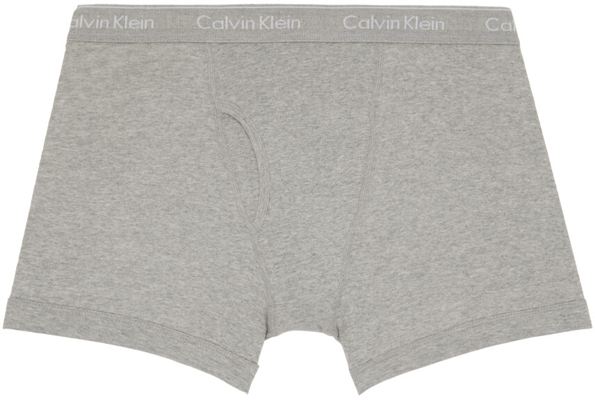 

Набор из трех классических серых боксеров Calvin Klein Underwear