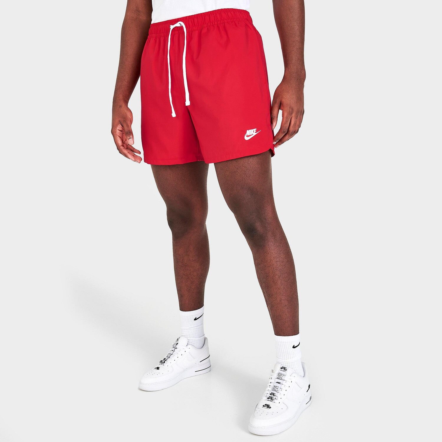 

Мужские струящиеся шорты с подкладкой Nike Sportswear Sport Essentials, красный