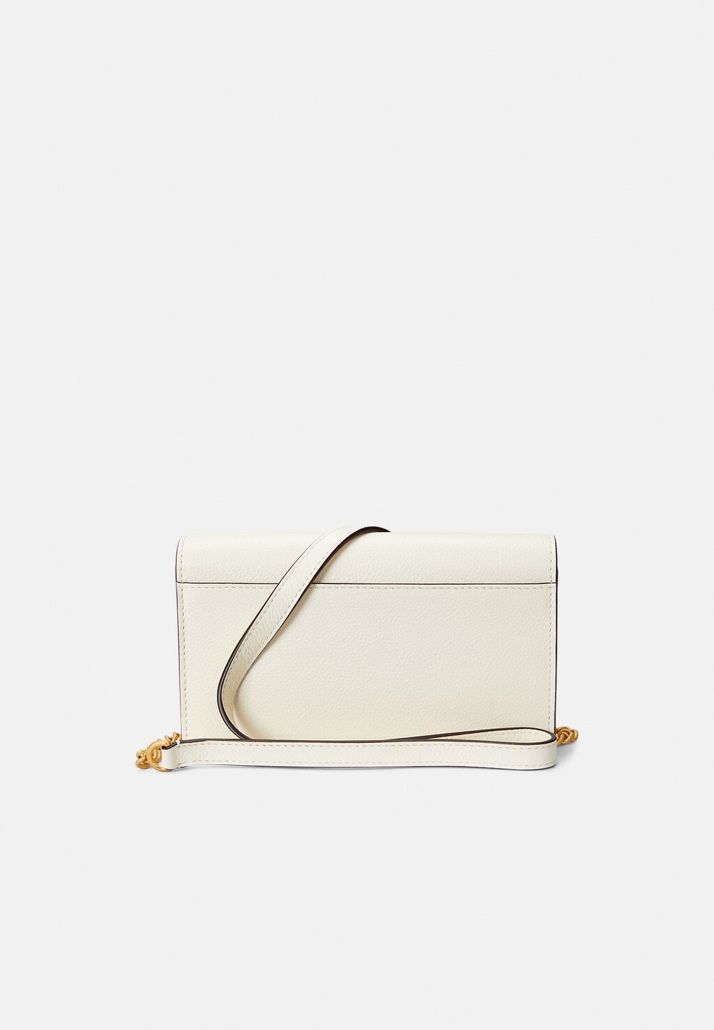 

Сумка через плечо POLO ID LEATHER CHAIN WALLET AND BAG Ralph Lauren, кремовый