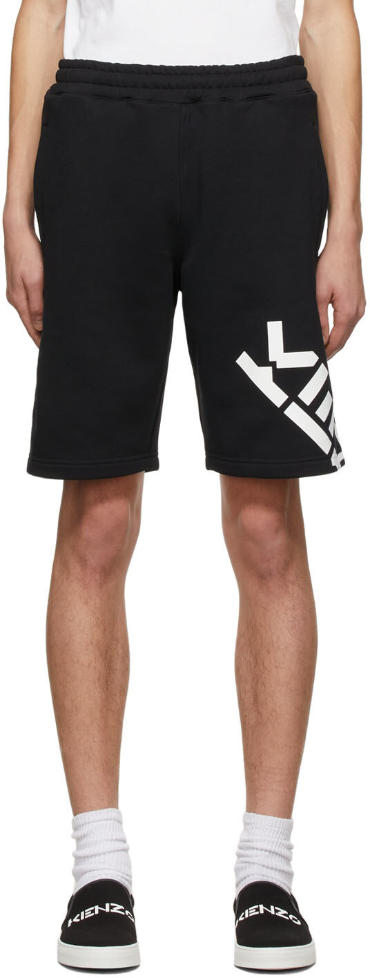

Черные классические спортивные шорты Kenzo