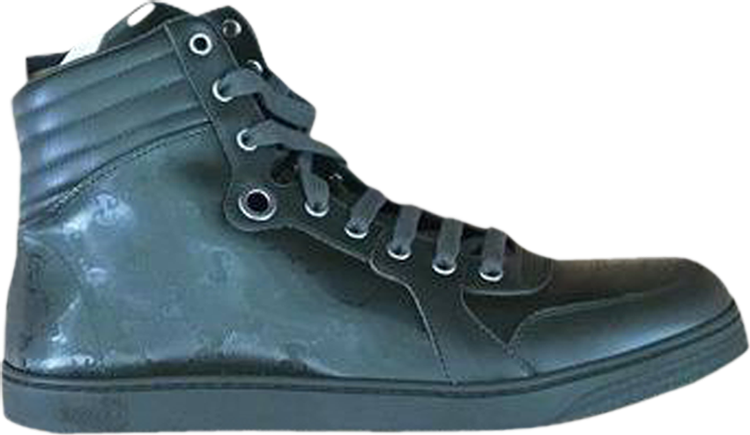 Кроссовки Gucci Coda GG Imprime High Military Green, зеленый - фото