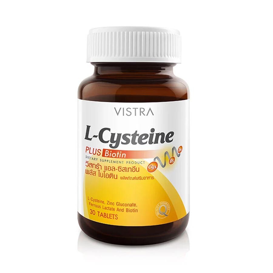 

Пищевая добавка Vistra L-cysteine Plus Biotin, 30 капсул