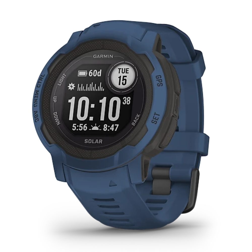 Умные часы Garmin Instinct 2 Solar, 0.9, Bluetooth, синий умные часы garmin instinct 2 surf 45mm mavericks