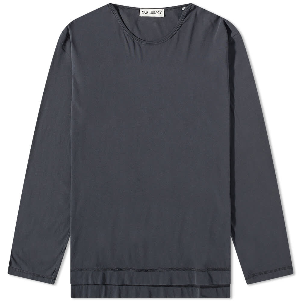 

Футболка Our Legacy Long Sleeve Parachute Tee, Серый