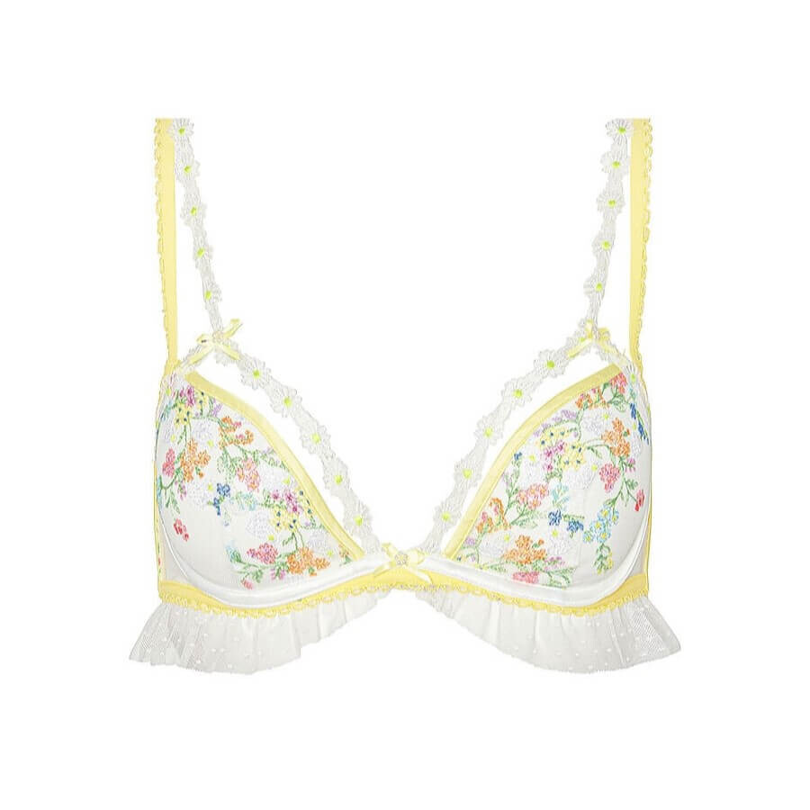 

Летний бюстгальтер For Love & Lemons Lovin' Underwire, слоновая кость