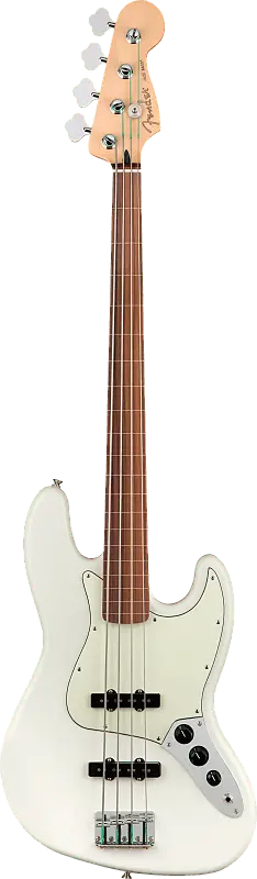 

Fender Player Jazz Bass Безладовый Polar White Player Jazz Bass Fretless