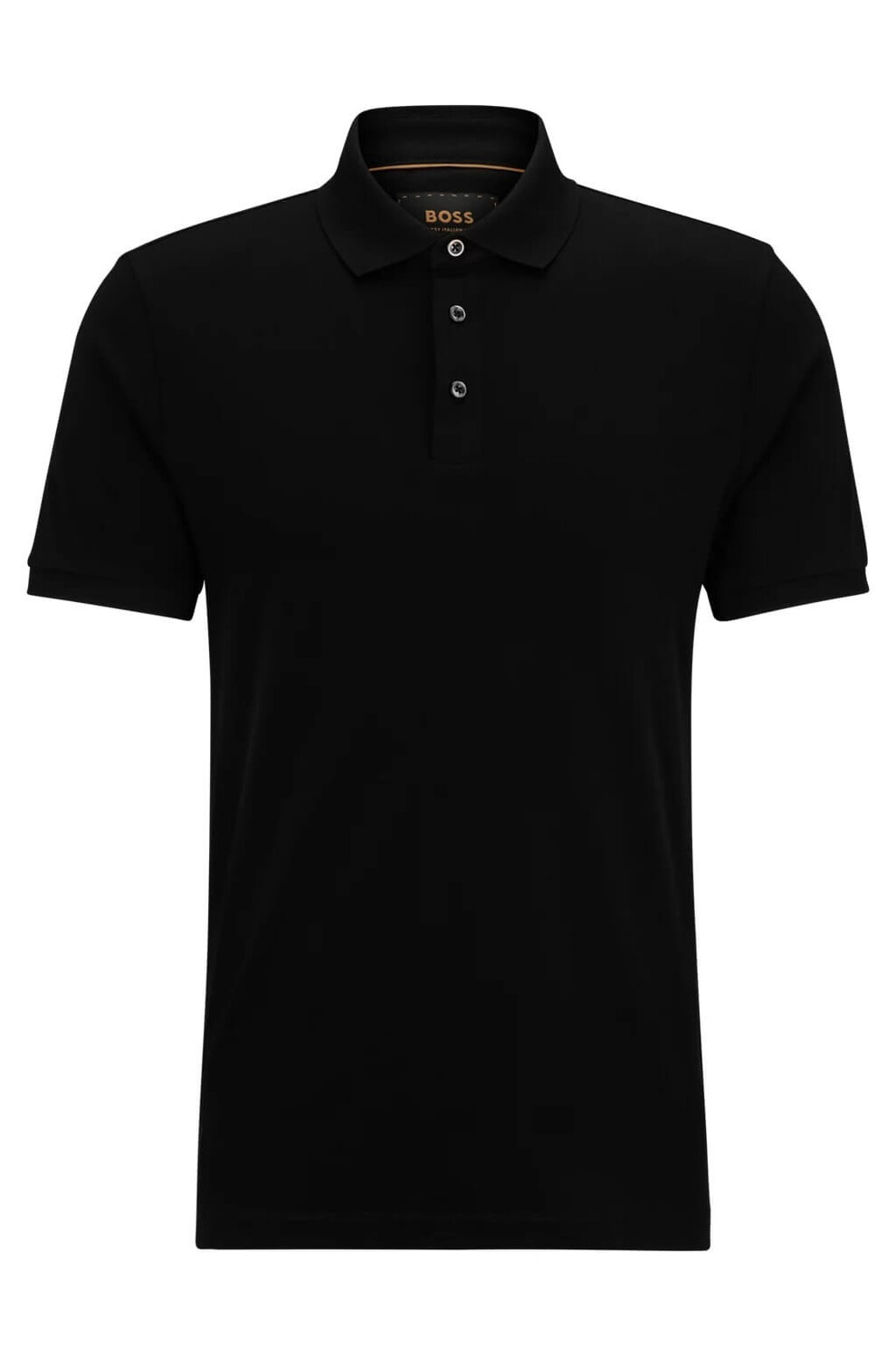 цена Футболка-поло Hugo Boss Mercerized Cotton Polo, черный