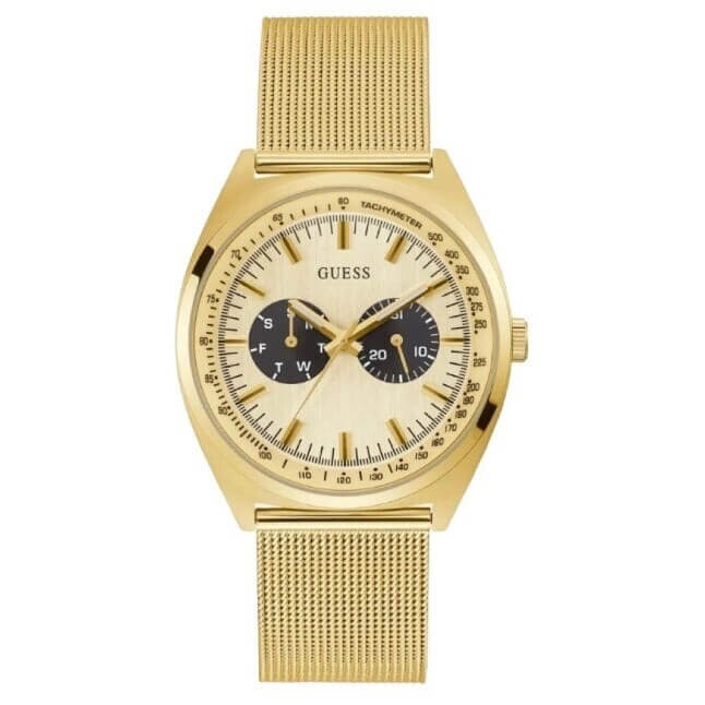 

Часы наручные Guess с хронографом, золотистый