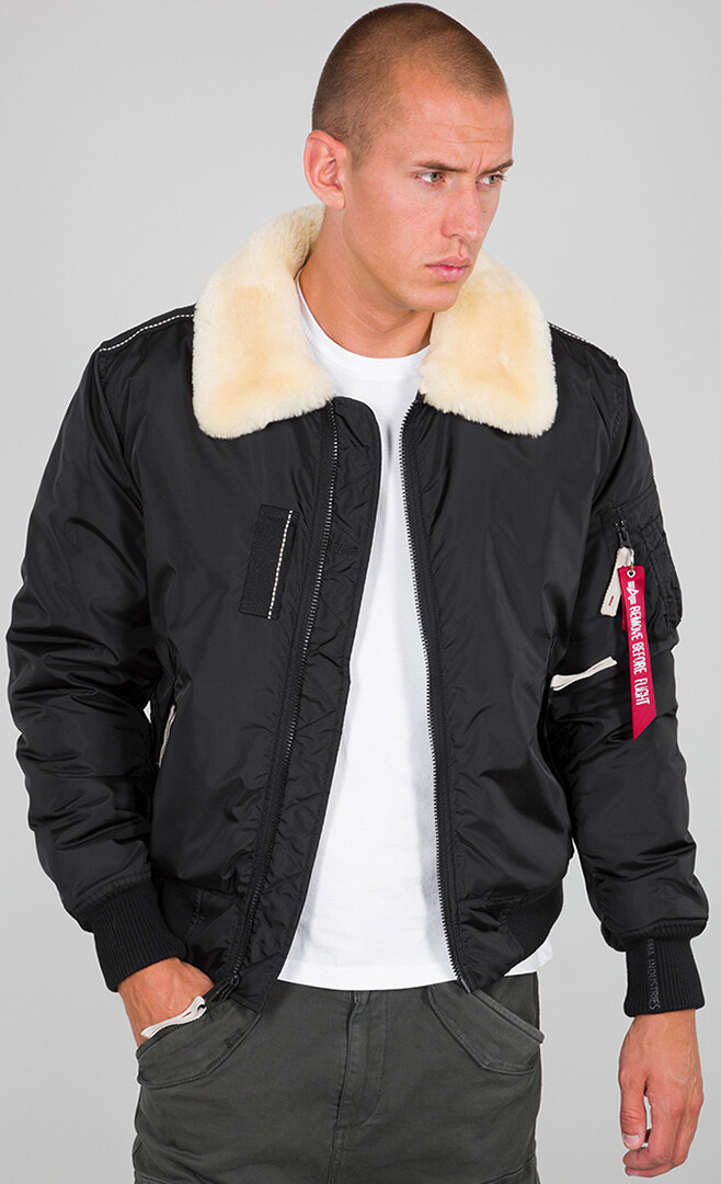 

Куртка Alpha Industries Injector III, черно-бежевая