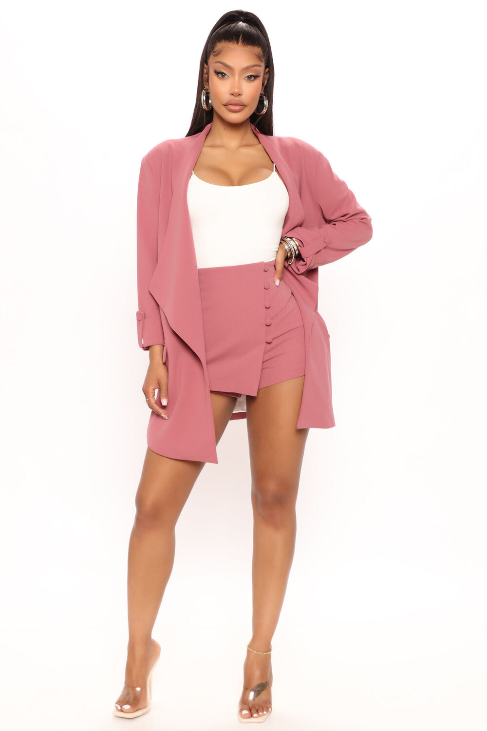 

Юбка Fashion Nova SK26121, лиловый