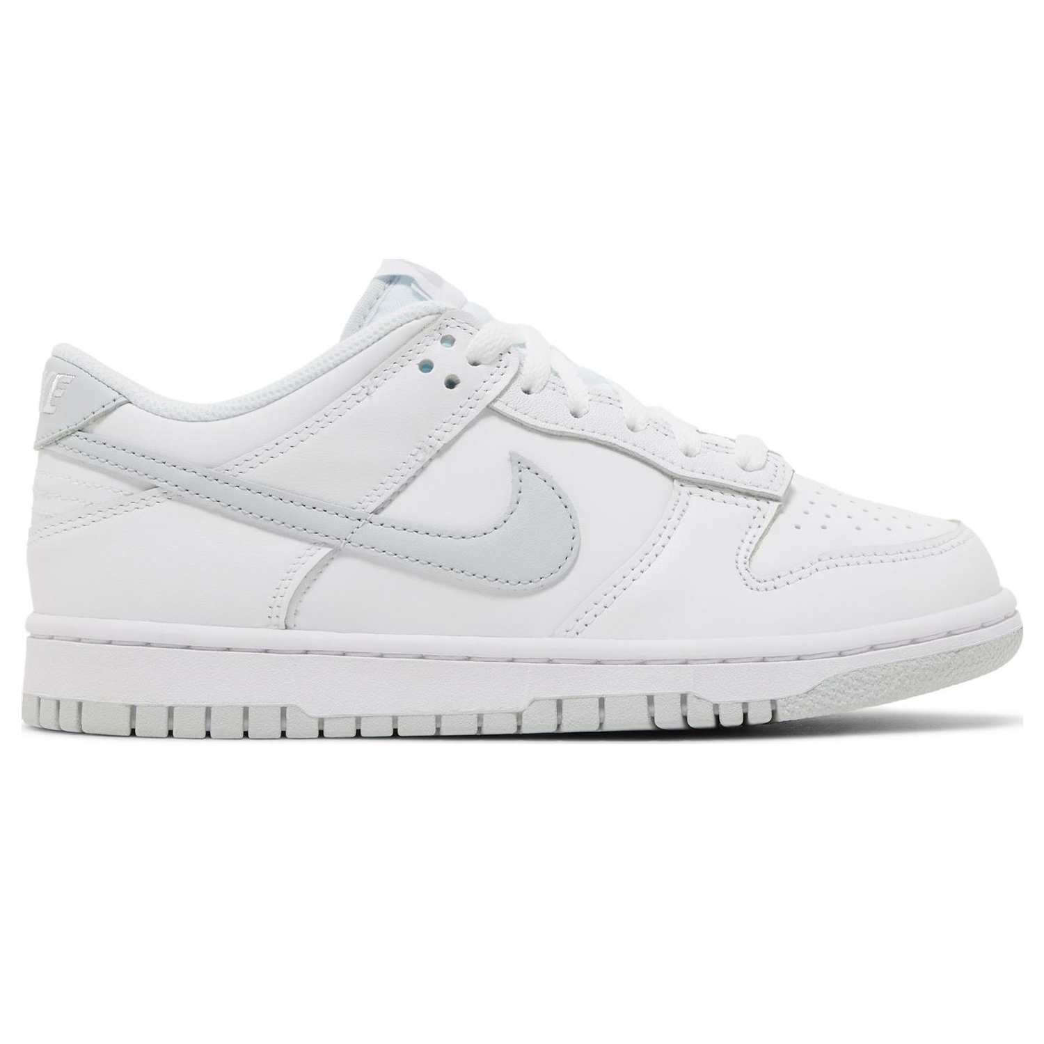 Кроссовки Nike Dunk Low GS 'Pure Platinum', Белый кроссовки nike dunk high gs summit white pure platinum белый