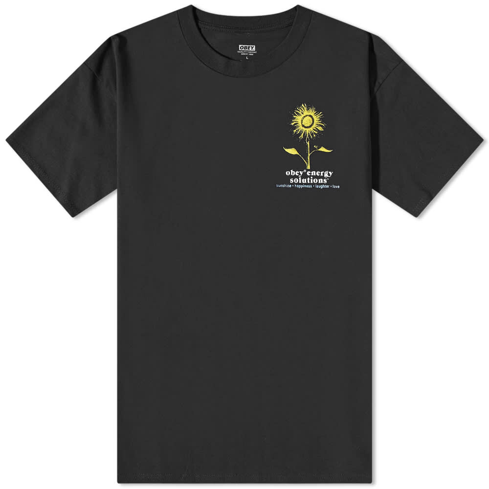 

Футболка Obey Obey Energy Solutions Tee, Черный