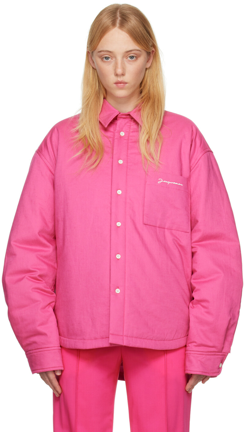 

Розовая куртка Le Papier 'La Chemise Boulanger' Jacquemus, Розовый