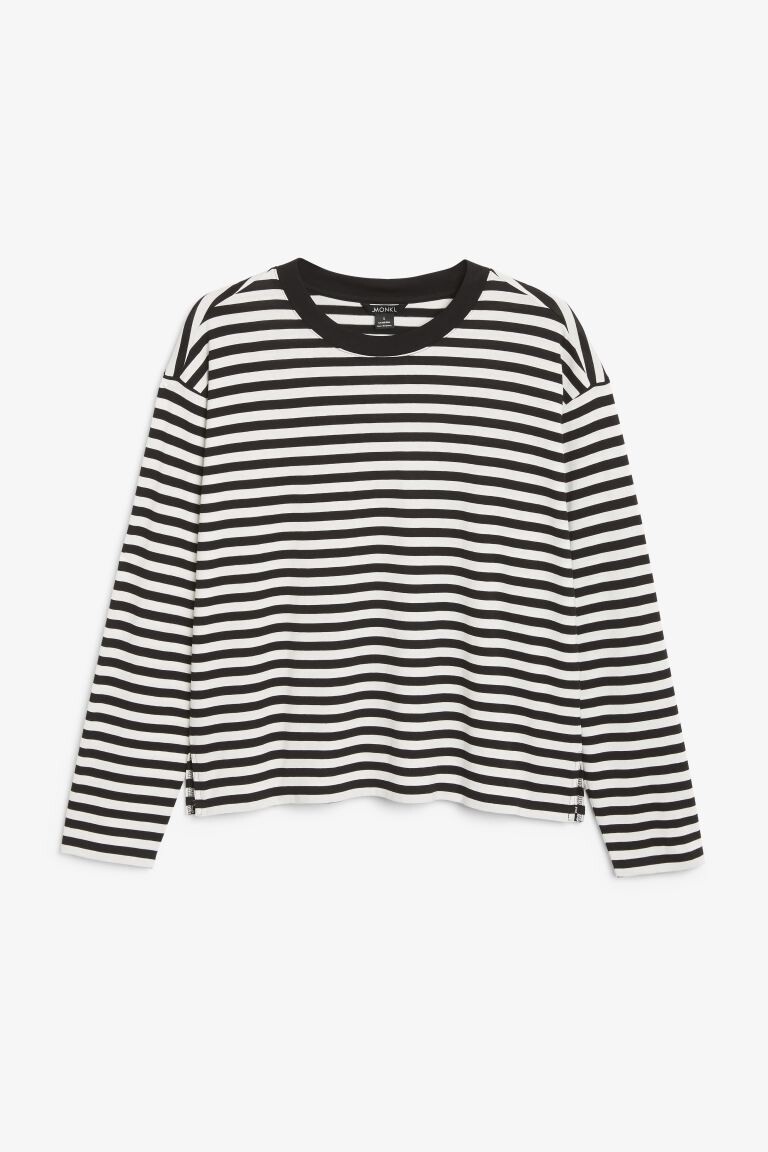 

Мягкий топ с длинными рукавами Monki