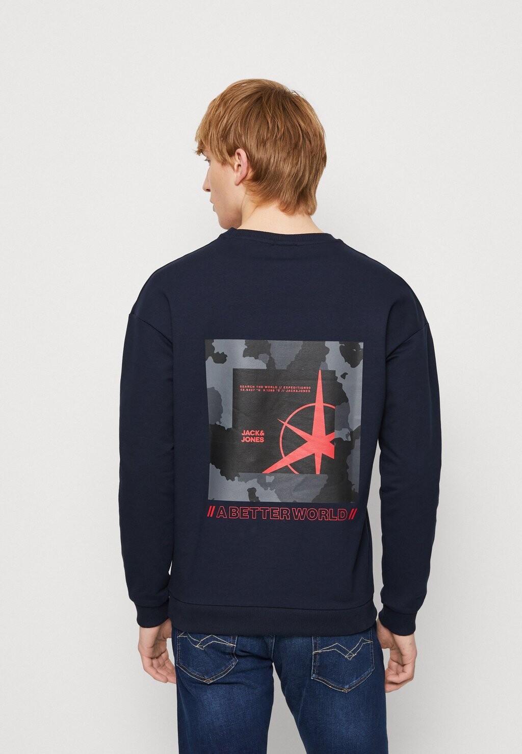 

Толстовка Jack & Jones, темно-синий