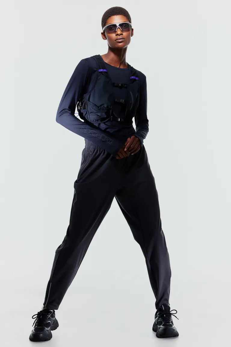 

Беговые брюки drymove H&M, серый