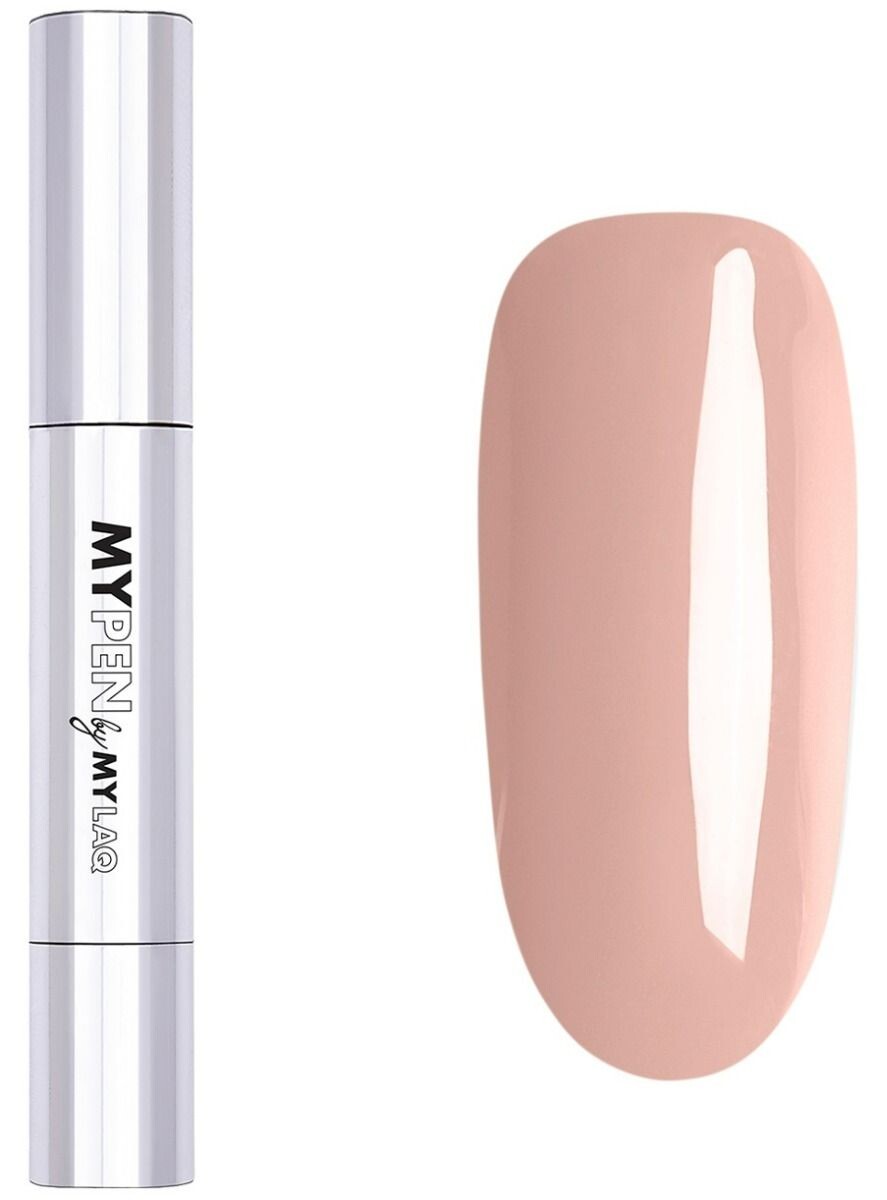 

Mylaq My Pen 3w1 гибридный лак для ногтей, My Easy Delicate Beige